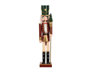 notenkraker vurenhout tree fsc 100% bordeaux/kleur(en) l.9.5cm x w.9.5cm x h.48cm