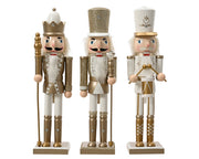 notenkraker vurenhout enamel champagne finish 3ass assortie l.7cm x w.6cm x h.25cm