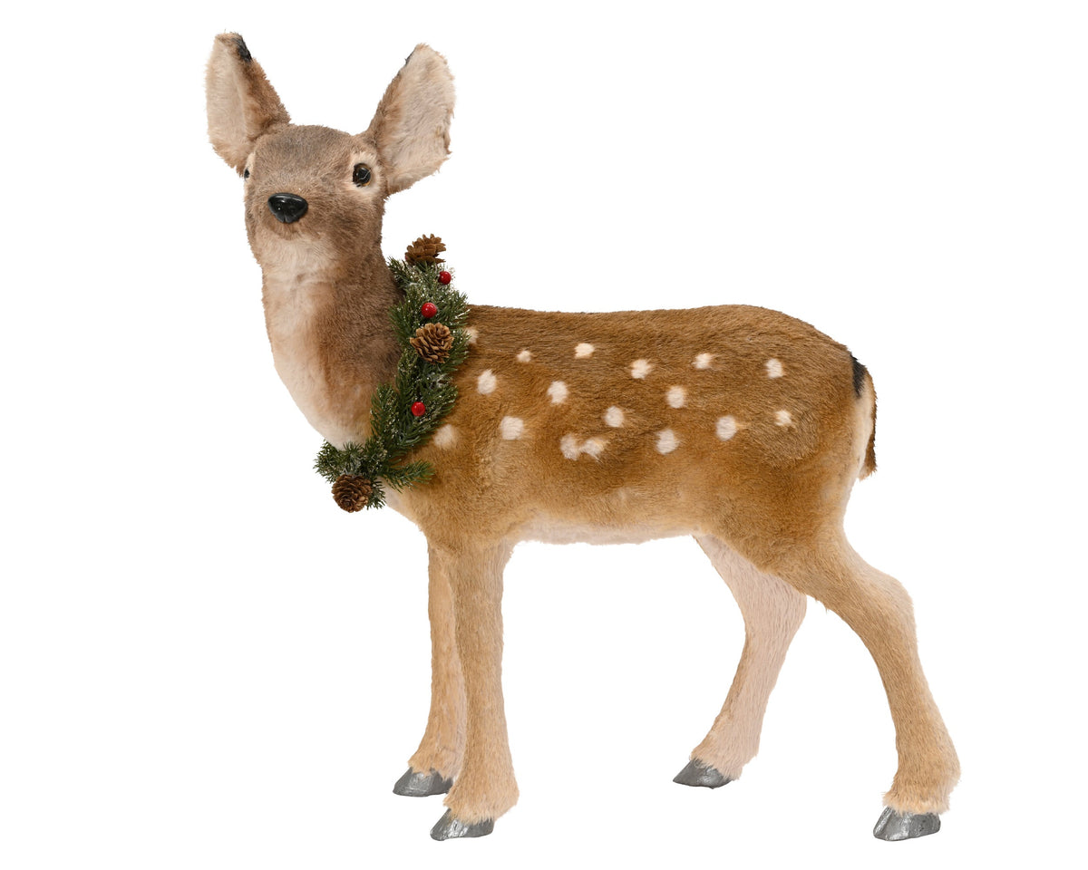 hert polyester bruin l.25cm x w.50cm x h.56cm