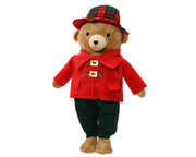 beer polyester standing rood/kleur(en) l.46cm x w.19cm x h.60cm