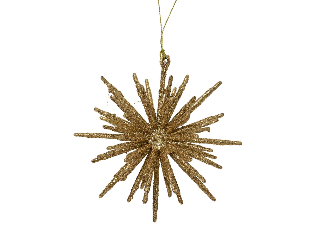 ster pp glitter goud d.11.5cm x h.4.5cm