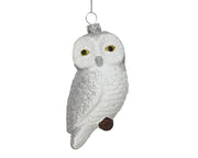 uil polystyreen glitter wit l.6.8cm x w.5.6cm x h.10.4cm