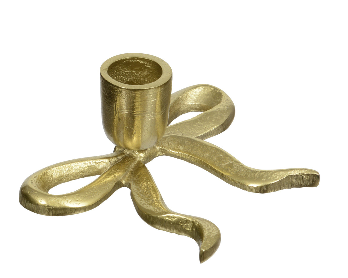 kandelaar aluminium gold yes goud l.12cm x w.9.5cm x h.5cm