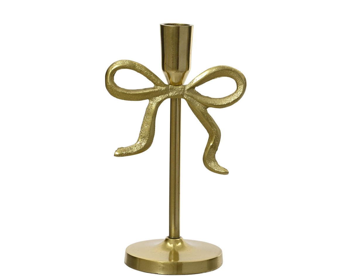 kandelaar aluminium gold yes goud l.12cm x w.8.5cm x h.21cm