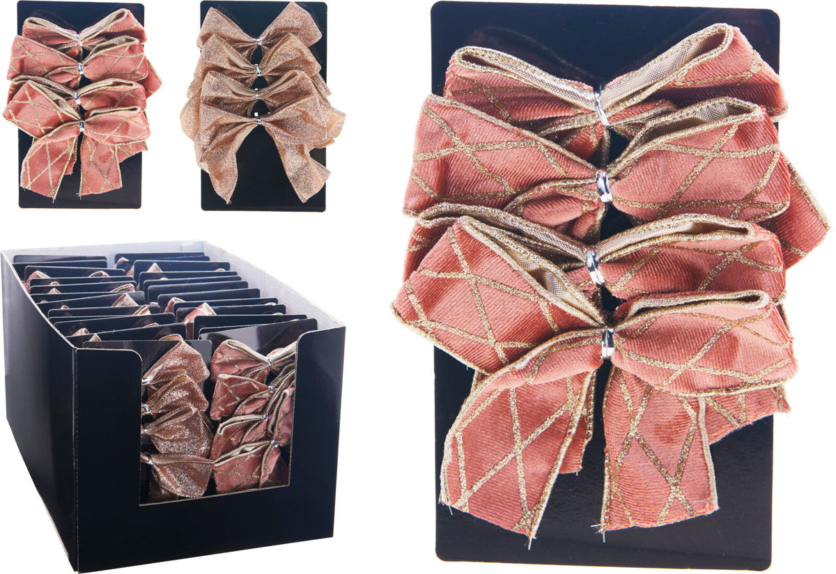strik set van 3sts 10cm oud roze 2ass finish