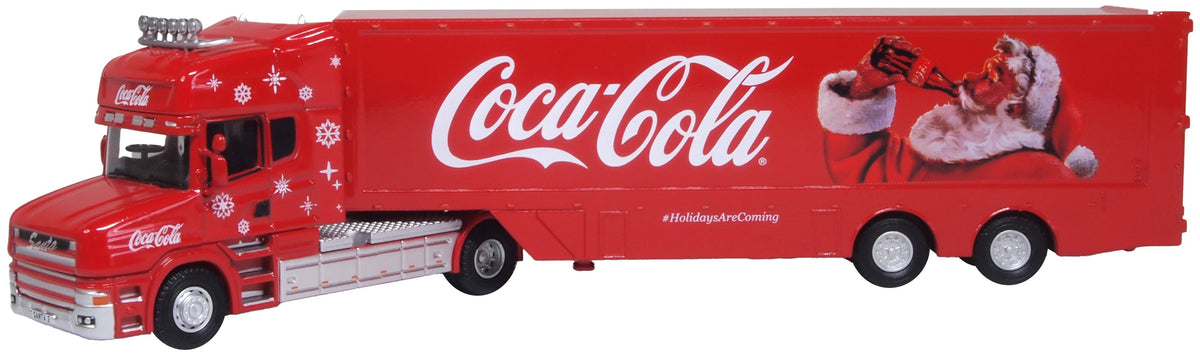 coca-cola truck scania box trailer 1:76
22.5 x 4 x 5.4 cm