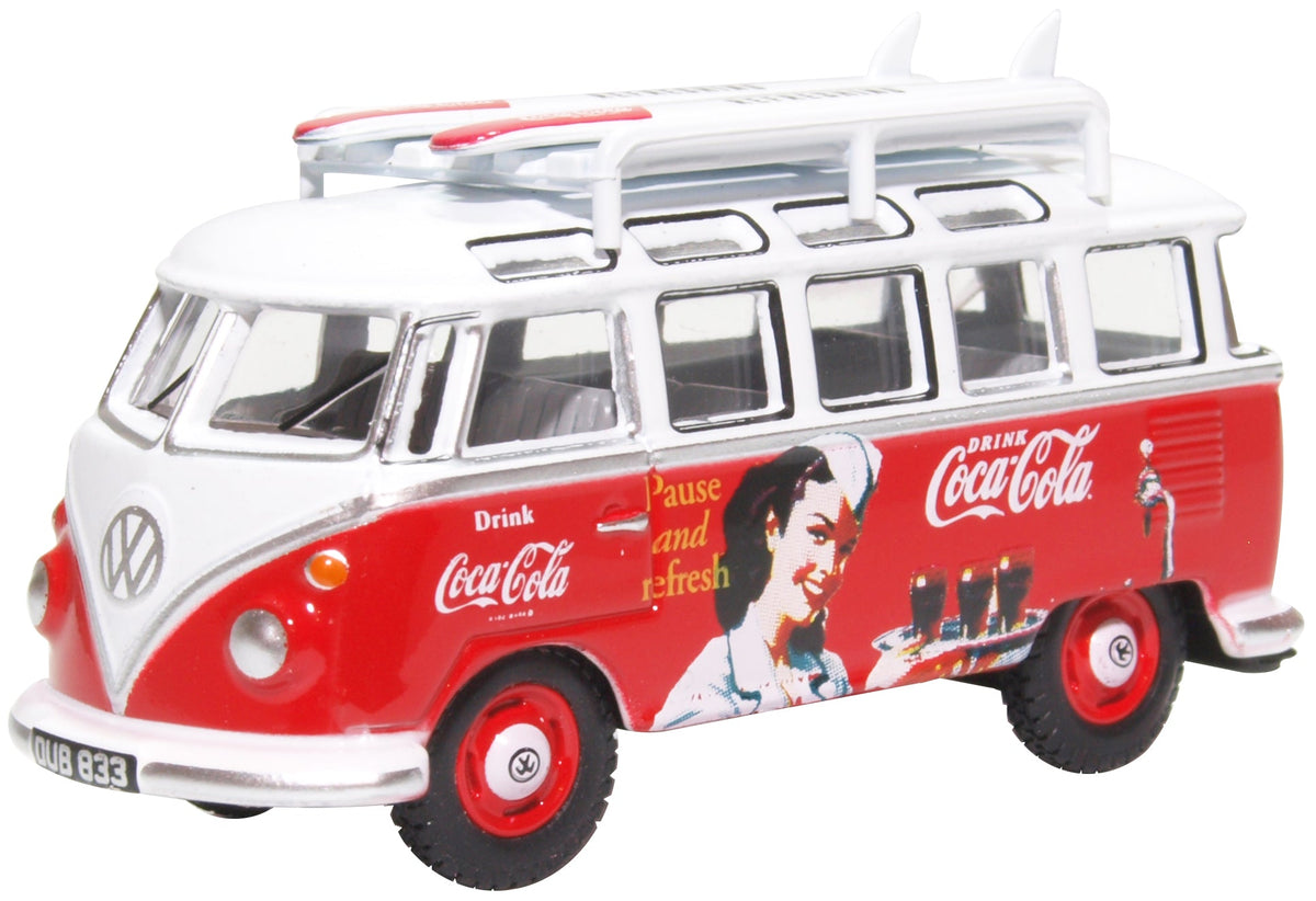 coca-cola vw t1 bus surfboards 1:76
5.6 x 2.3 x 3.1 cm