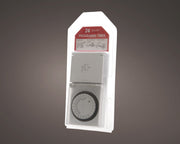 timer pvc buiten wit l.8.5cm x w.7.5cm x h.15.5cm