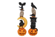 wonderland orange halloween animals ass 10x9x31cm