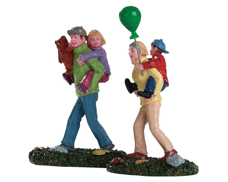 coming home from the fair, set of 2
