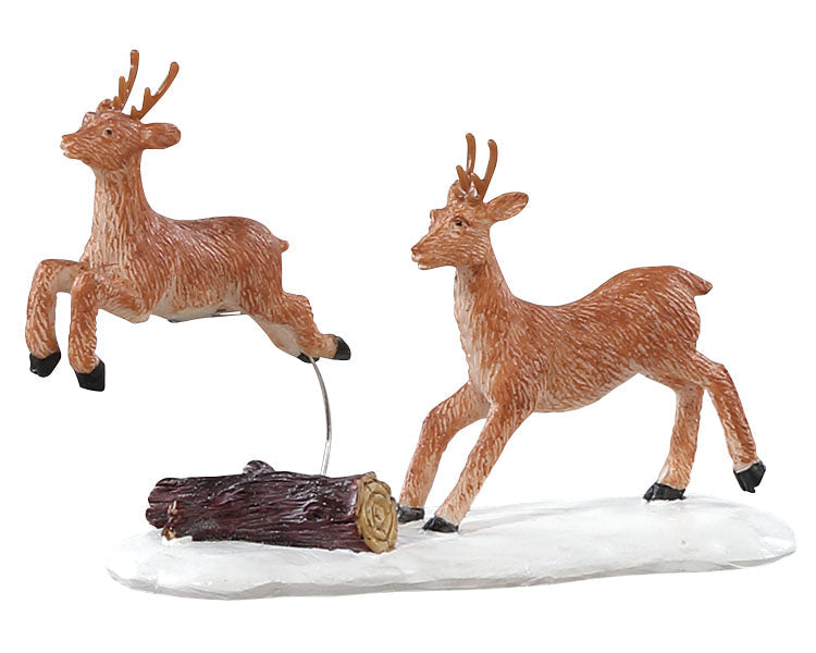 prancing reindeer