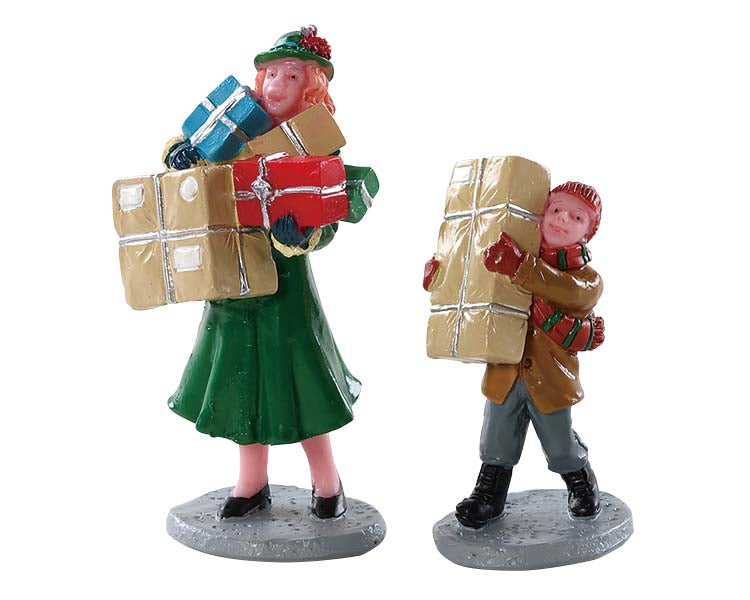 christmas rush, set of 2