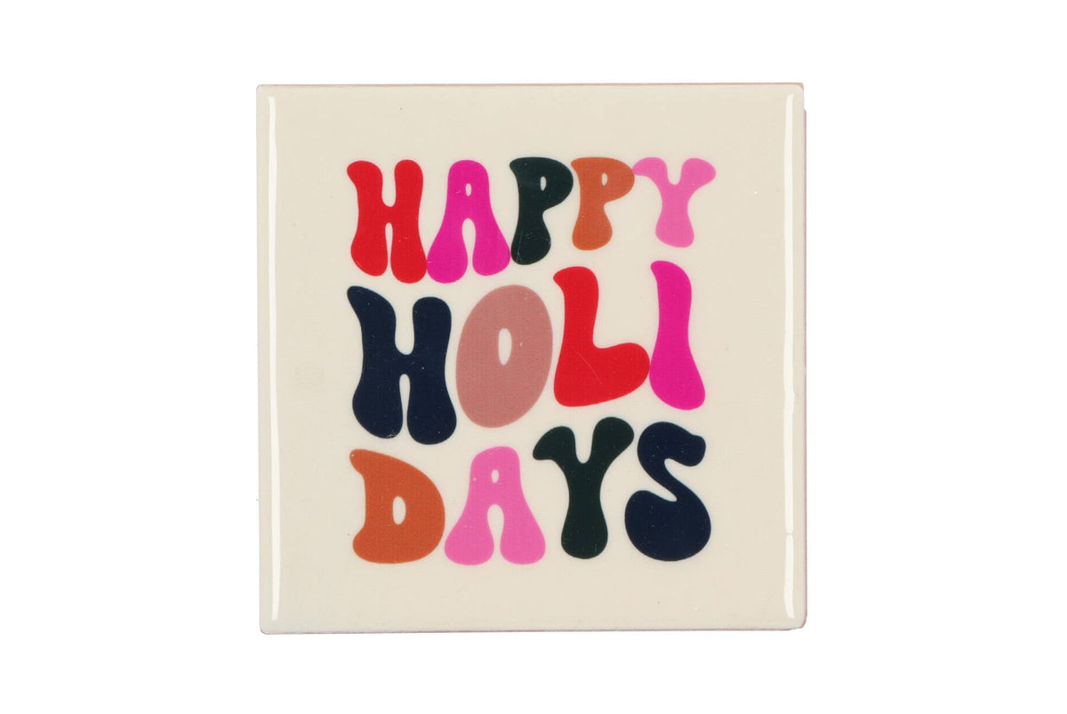 tile happy holi days 10x10x1cm