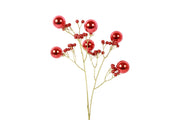 deco kerstbal rood