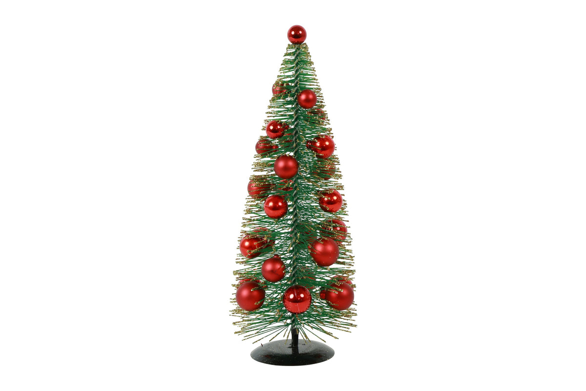 kerstboom m/ballen aldin s groen
