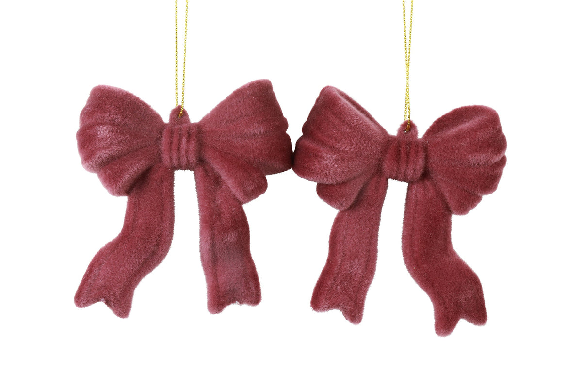 bowknot velvet adona s s2 bordeaux