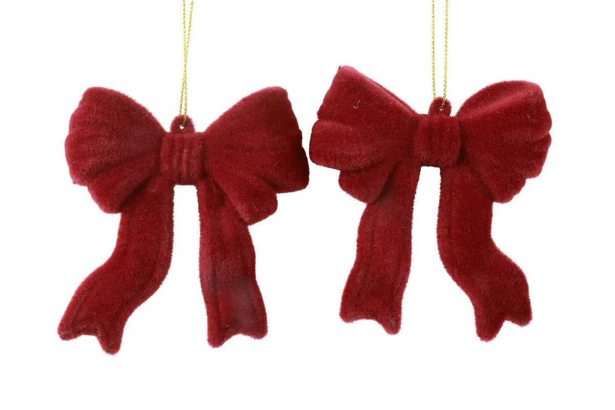 bowknot velvet adona s s2 rood
