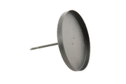 candleholder o/s 2pcs h11.2 d10.5 black