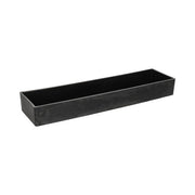 planter melam l42w10.5h5 grey