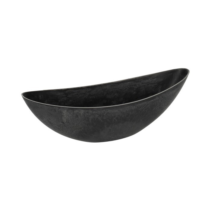 planter boat melam l39w12h13 grey