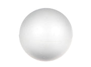 ball styrofoam d25 2 parts white