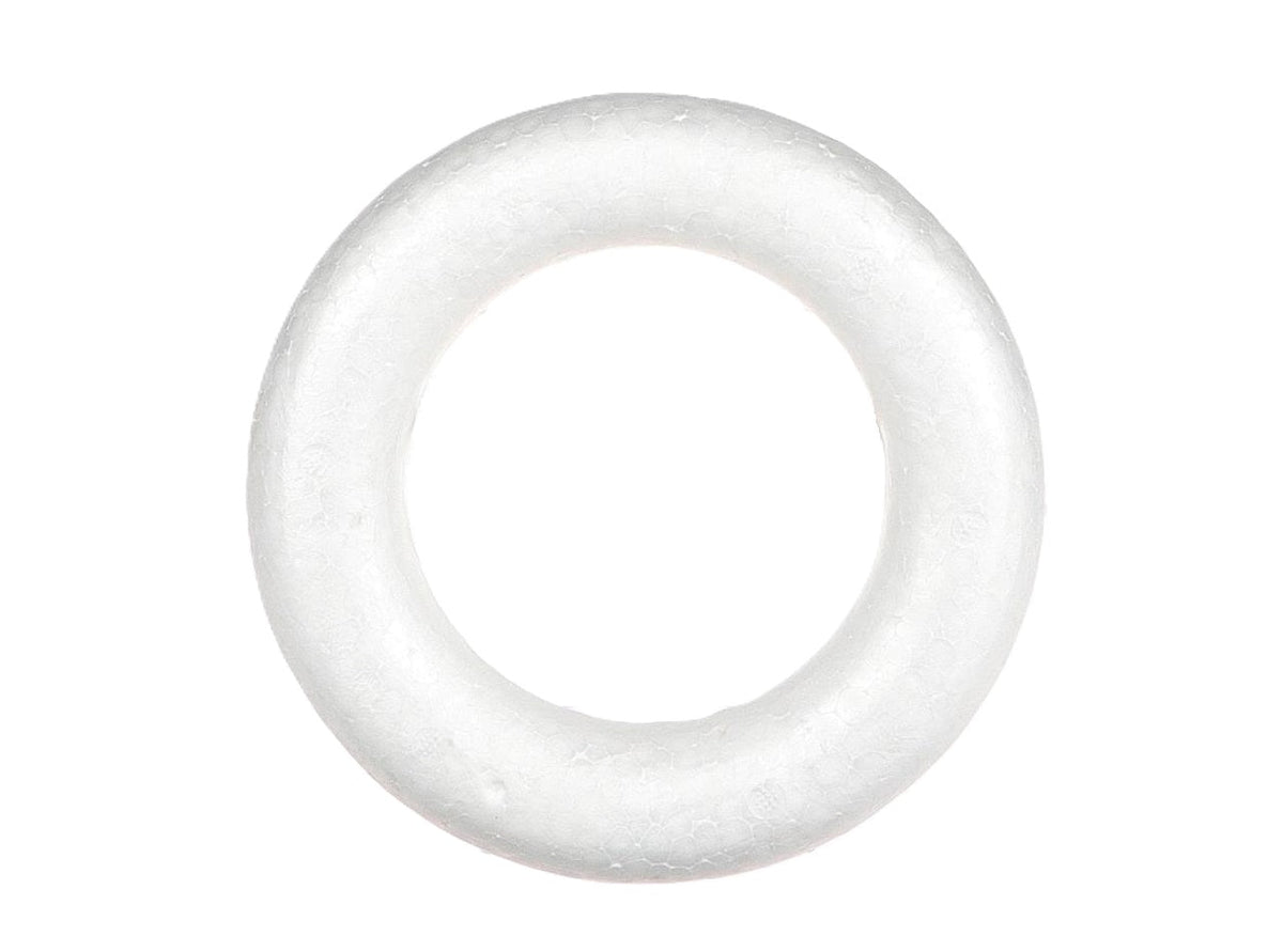 ring styrofoam d17 white