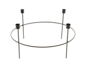 candleholder 4 tammy h20d38 black