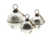 hanger snow bell h30d20 silver