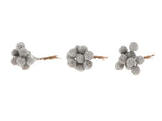 stem pearl glitter 30pcs l7d1.2 silver