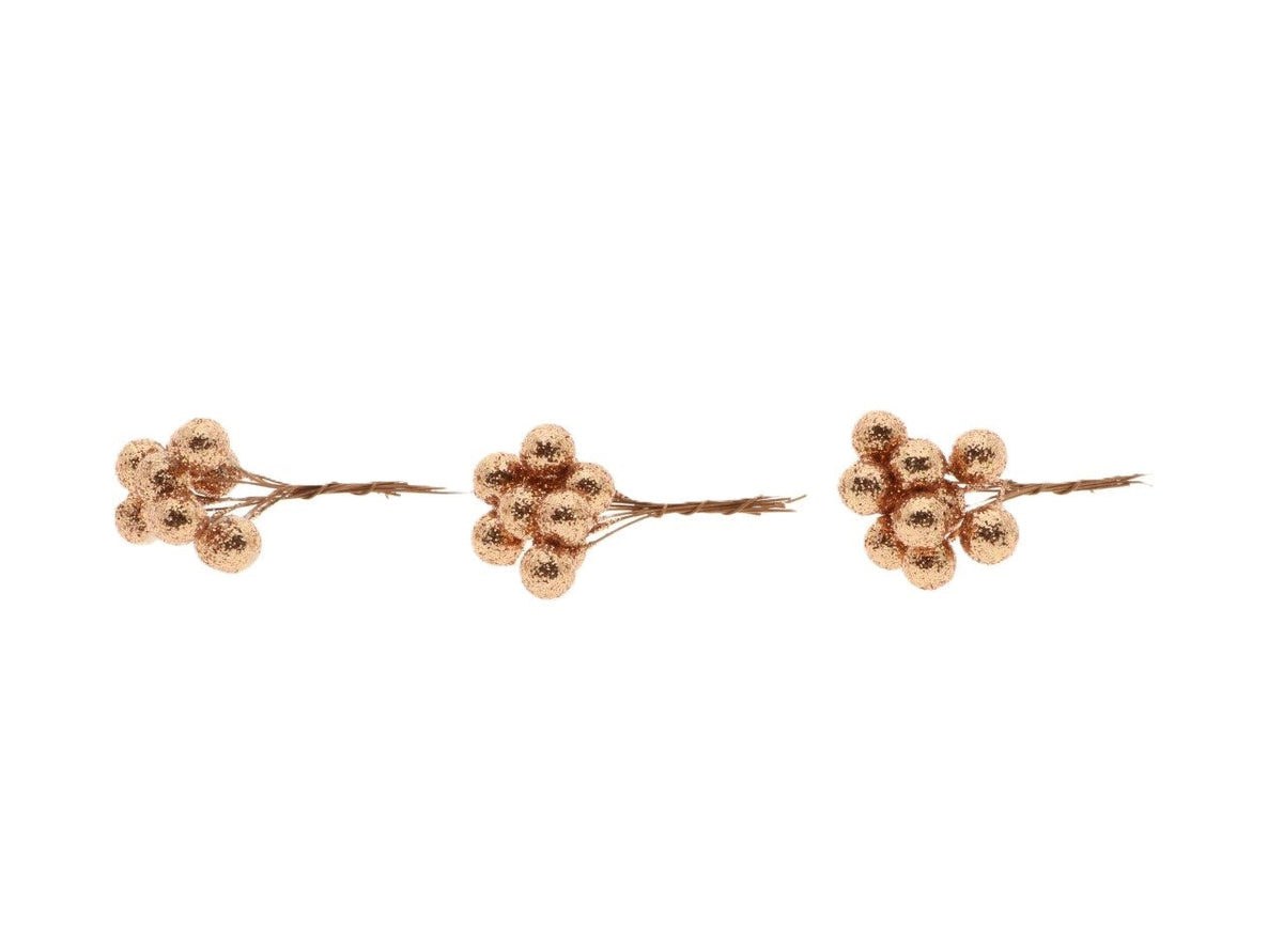 stem pearl glitter 30pcs l7d1.2 copper