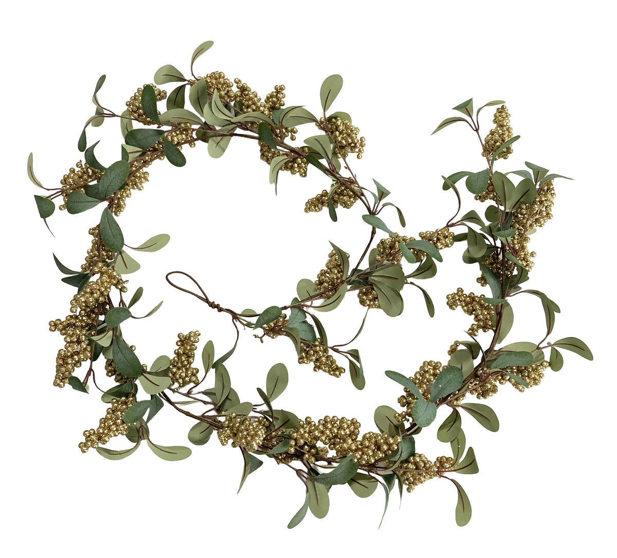 garland euca berry l180w22h15 gold