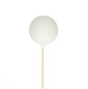 stem xmas ball matt l50d6 white