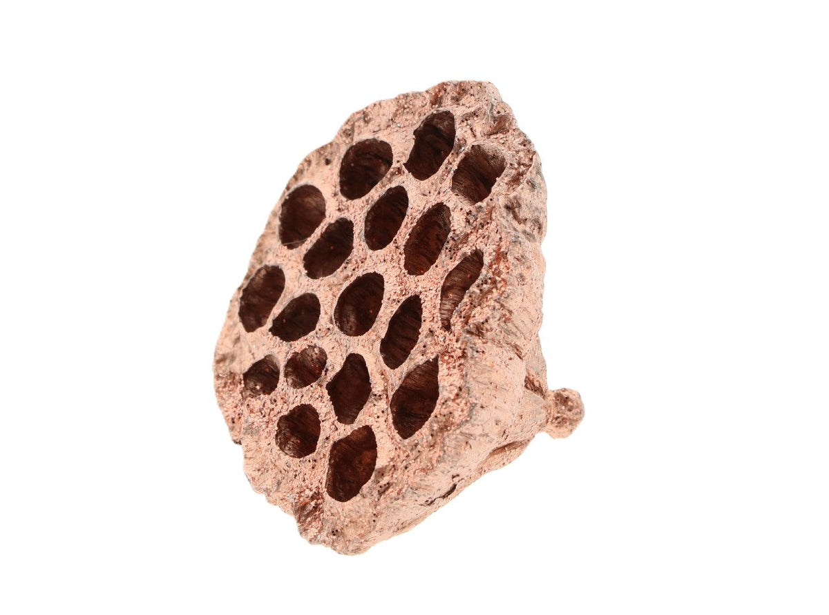 lotus large glitter 8-10cm 1pc copper