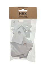 house bitty 15pcs l3w0.5h4 white