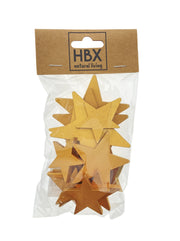star bitty 15pcs l4w0.5h4 gold