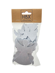 angel bitty 15pcs l3.5w0.5h4 silver