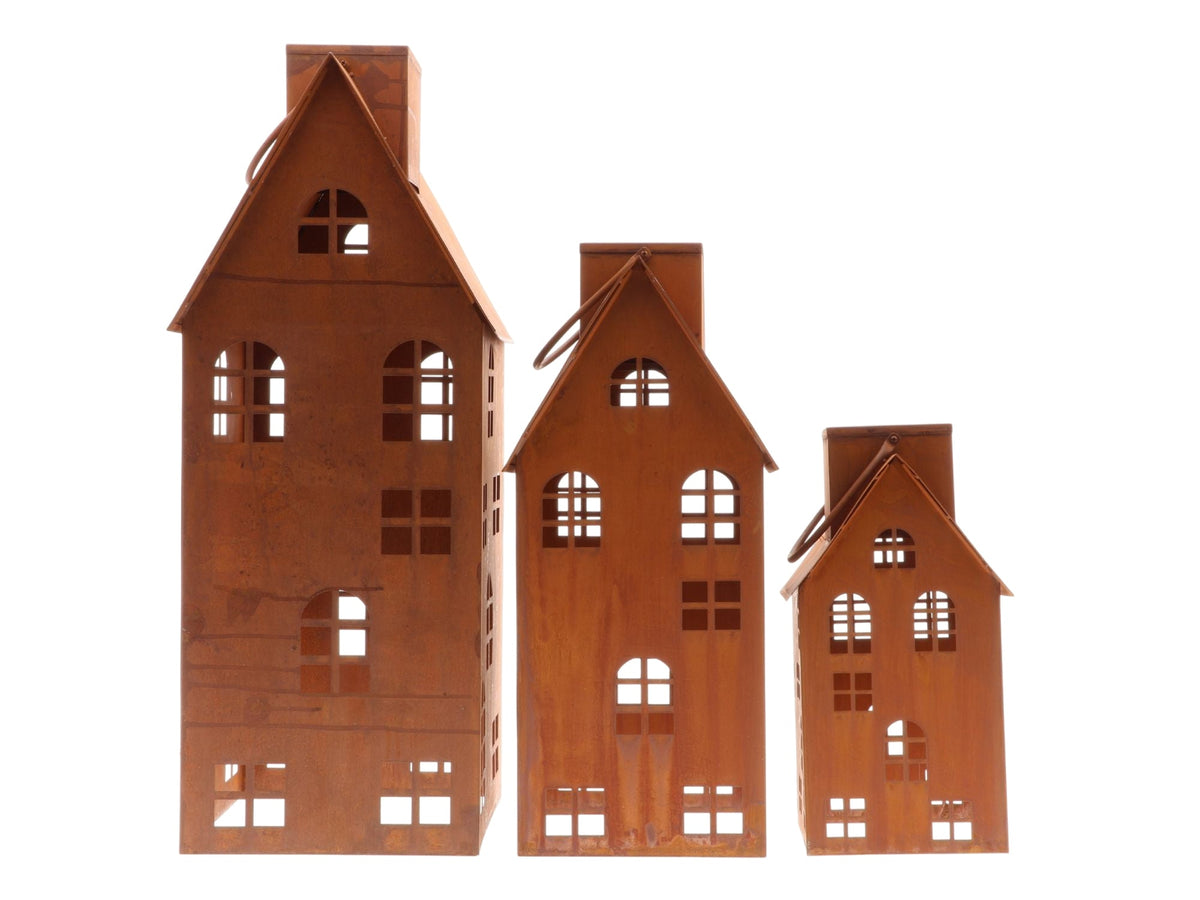 lantern house halsa l22.5w24h44 rusty