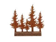 forest fir l27w5h23 rusty
