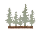 forest fir l37w5h33 light green