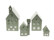 house domek l12w12h27 light green