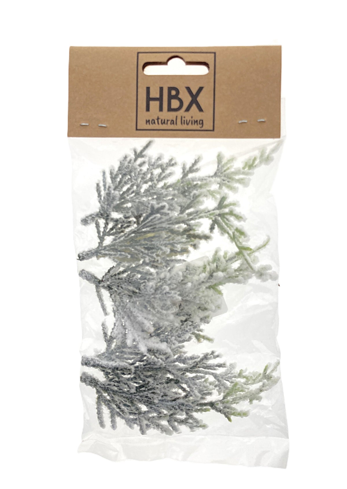 branch pine 6pcs l8w3h2 green and white