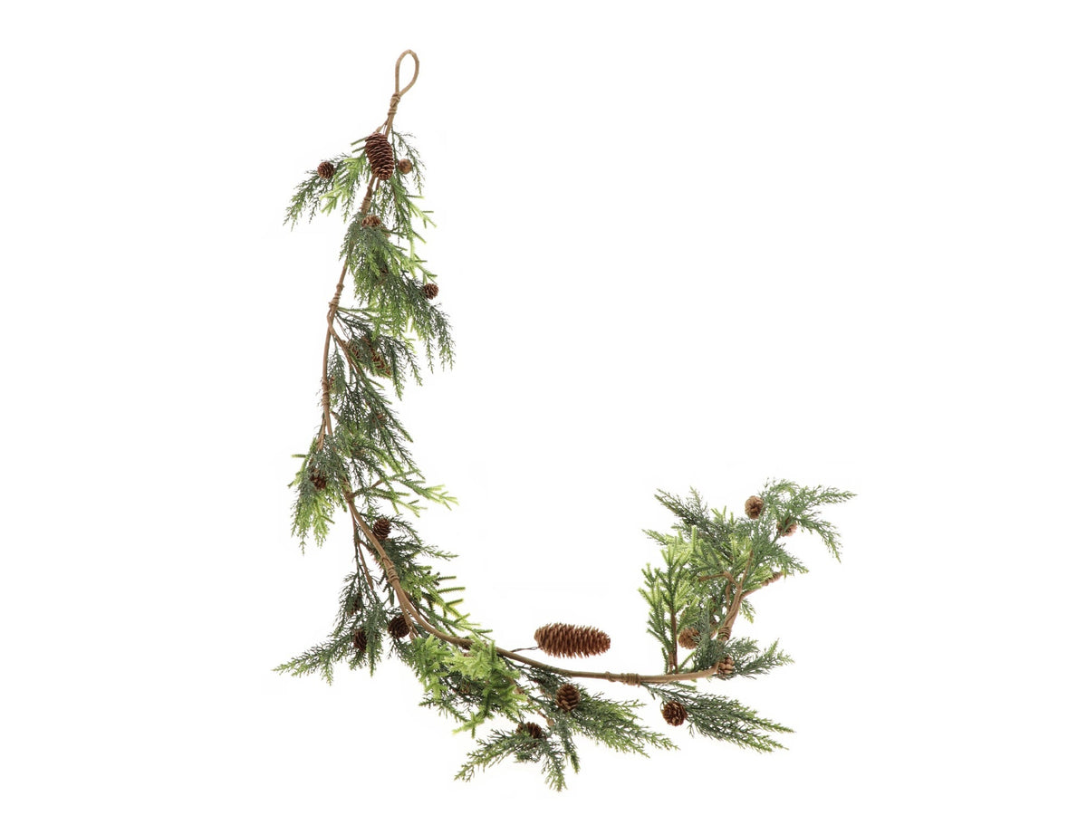 garland winter harmony l180w15h5 green