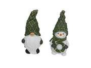 gnome/snowman 2ass l10w9h21 green