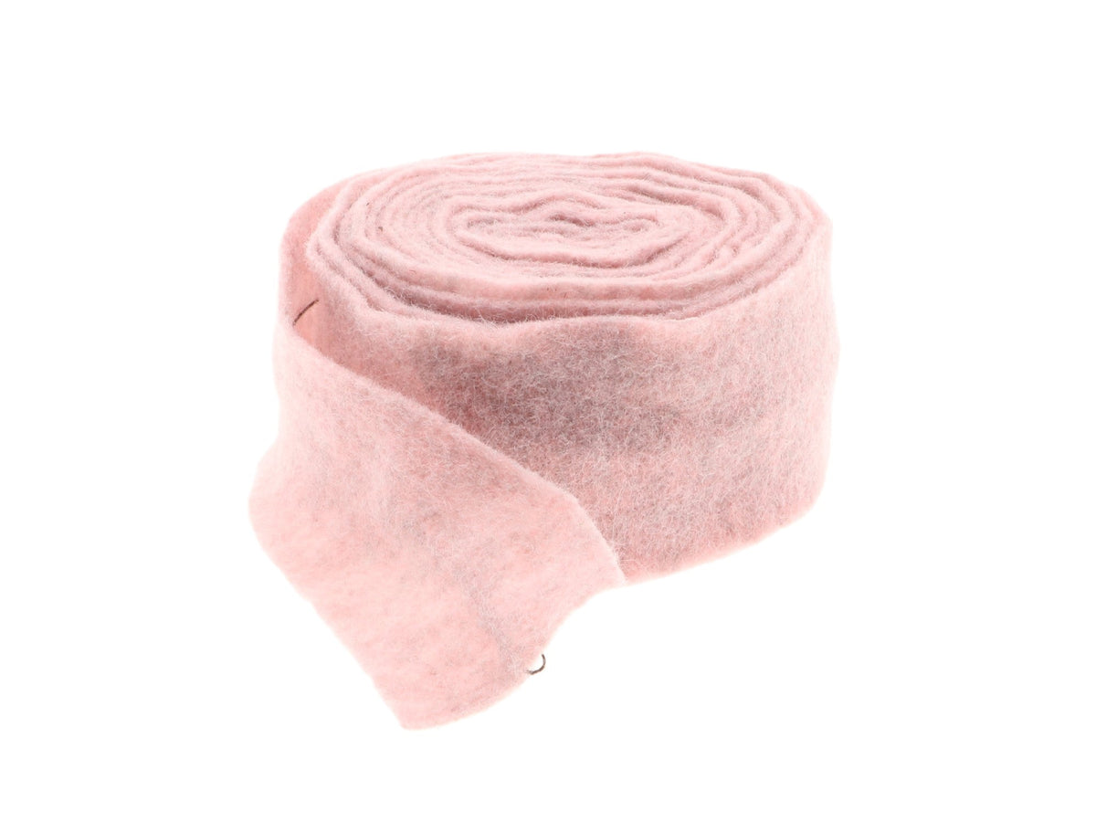 ribbon felt roll l500w8 pink
