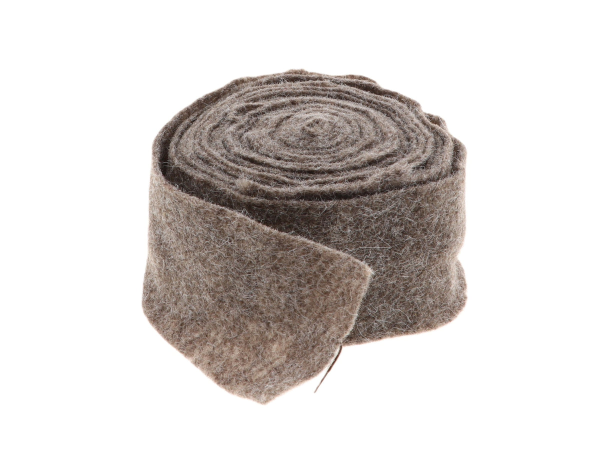 ribbon felt roll l500w8 brown