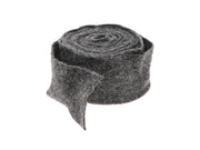 ribbon felt roll l500w8 dark grey