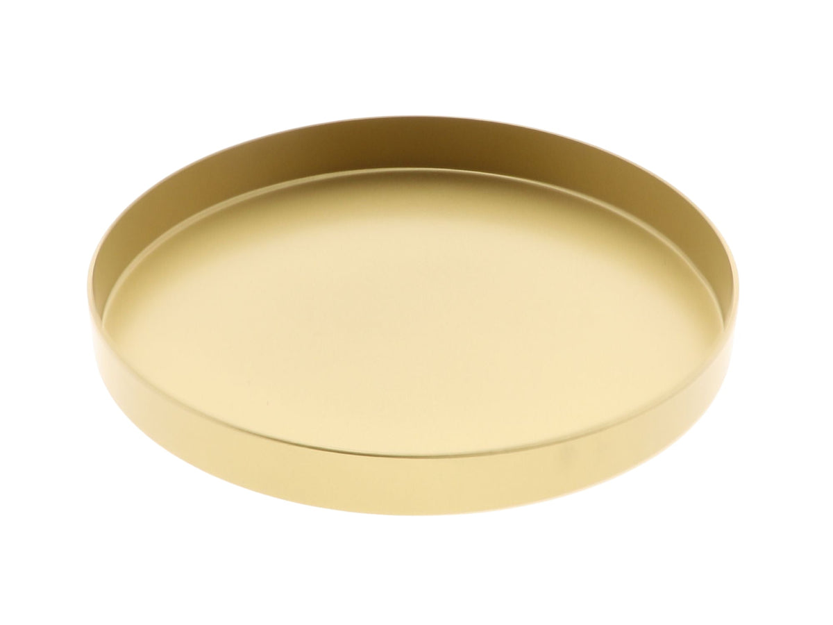 plate melam rnd h3d27 gold