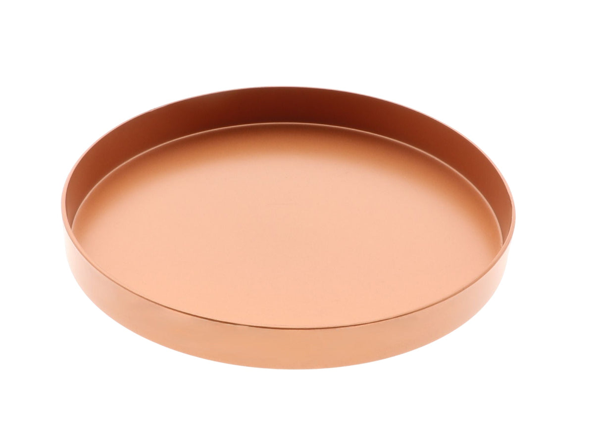 plate melam rnd h3d27 copper