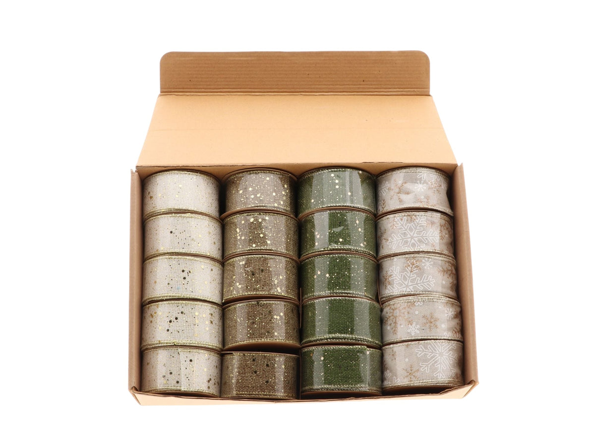 ribbon alestia 4ass l300w4 assorted