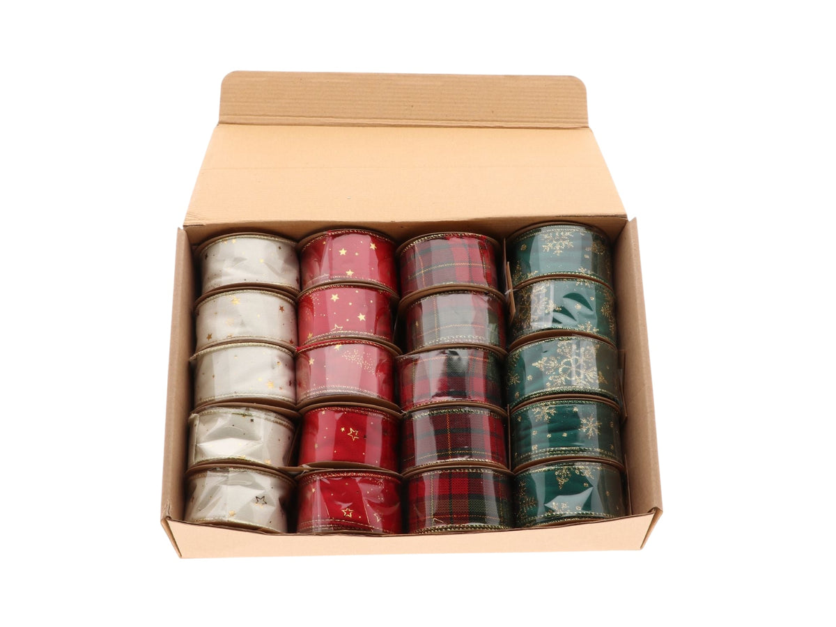 ribbon norva 4ass l300w4 assorted